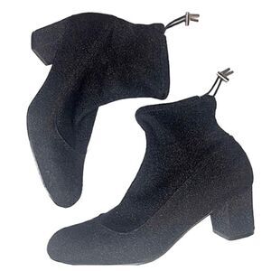 RESERVED Women's Shiny Boots-Socks  Size 8,5